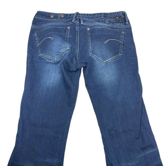 G-STAR RAW Midge Dover Straight Jean Sz 28 - Picture 8 of 9